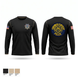 Long Sleeve Performance Shirt, EDGEWOOD POLICE, Police, Teamtime, Team time, sublimation, custom sports apparel, team uniforms, spirit wear, spiritwear, sports uniforms, custom shirts, team store, custom team store, fundraiser sports, apparel fundraiser