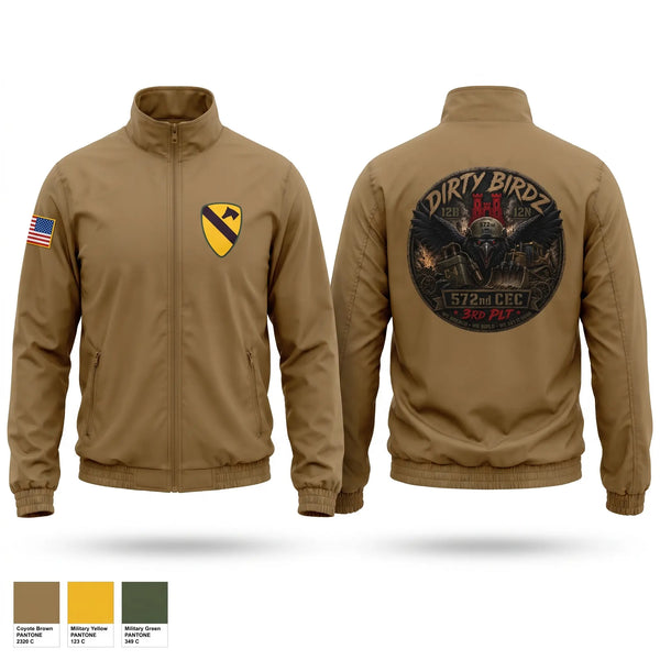 Windbreaker, 572nd CEC 3rd PLT, Army, Teamtime, Team time, sublimation, custom sports apparel, team uniforms, spirit wear, spiritwear, sports uniforms, custom shirts, team store, custom team store, fundraiser sports, apparel fundraiser