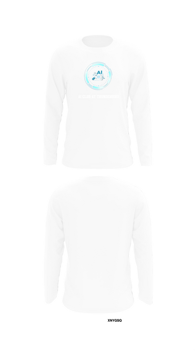 AI club at Thunderbird 71850219 Long Sleeve Performance Shirt 8