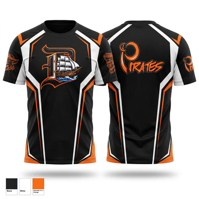 A.C. DAVIS PIRATES Short Sleeve Performance Shirt - 2