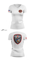 Anderson City Fire Women's Short Sleeve V-neck Shirt - 5