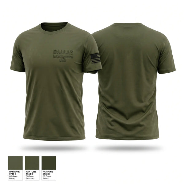 DALLAS Intelligence Unit Old School Cotton Feel Shirt - 1