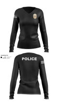 FOREST ACRES POLICE DEPARTMENT 85574925 Women's Long Sleeve V-neck Shirt - 21