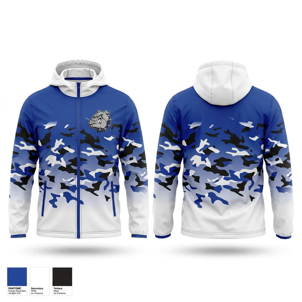 Windbreaker, Columbia Hoyas Elite, Men's Basketball, Teamtime, Team time, sublimation, custom sports apparel, team uniforms, spirit wear, spiritwear, sports uniforms, custom shirts, team store, custom team store, fundraiser sports, apparel fundraiser
