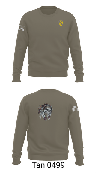 Crew Neck Sweatshirt, 6-9 Cavalry Regiment, , Teamtime, Team time, sublimation, custom sports apparel, team uniforms, spirit wear, spiritwear, sports uniforms, custom shirts, team store, custom team store, fundraiser sports, apparel fundraiser