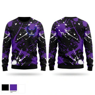 Crew Neck Sweatshirt, Lady Ravens, Women's Soccer, Teamtime, Team time, sublimation, custom sports apparel, team uniforms, spirit wear, spiritwear, sports uniforms, custom shirts, team store, custom team store, fundraiser sports, apparel fundraiser