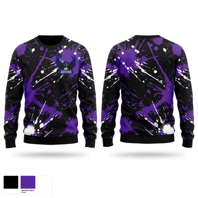 Lady Ravens Crew Neck Sweatshirt - 1