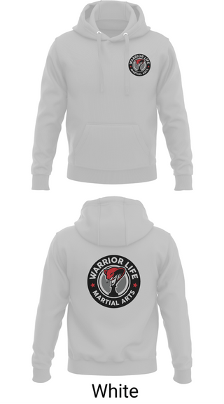 Hoodie, Warrior Life Martial Arts, Wrestling, Teamtime, Team time, sublimation, custom sports apparel, team uniforms, spirit wear, spiritwear, sports uniforms, custom shirts, team store, custom team store, fundraiser sports, apparel fundraiser