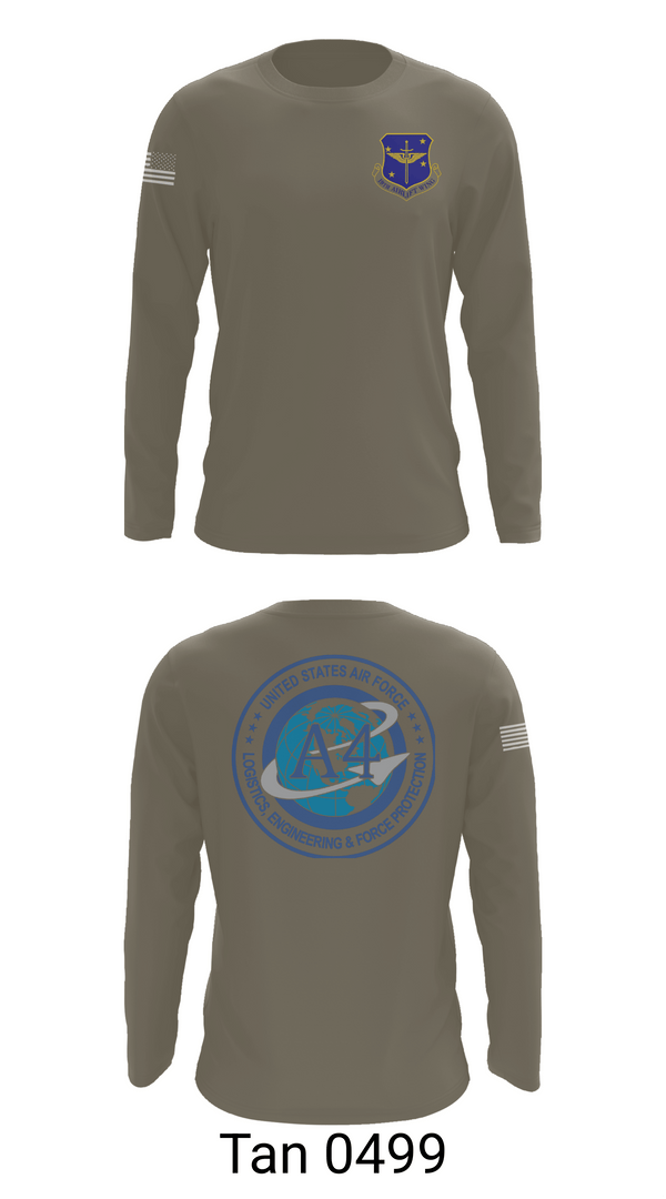 Long Sleeve Performance Shirt, 19th Airlift Wing, Air Force, Teamtime, Team time, sublimation, custom sports apparel, team uniforms, spirit wear, spiritwear, sports uniforms, custom shirts, team store, custom team store, fundraiser sports, apparel fundraiser