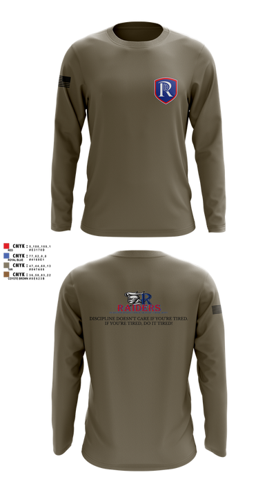 RICS Raiders 86682498 Long Sleeve Performance Shirt 6