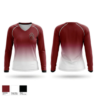 Womens Long Sleeve Vneck Shirt, Leicester High School Basketball, Men's Basketball, Teamtime, Team time, sublimation, custom sports apparel, team uniforms, spirit wear, spiritwear, sports uniforms, custom shirts, team store, custom team store, fundraiser sports, apparel fundraiser