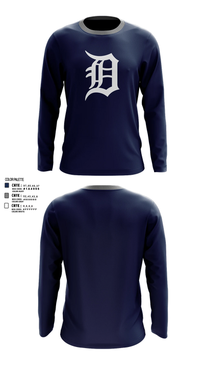 Tigers Long Sleeve Performance Shirt - 3