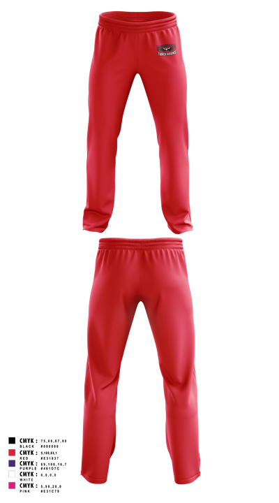 Carolina Track Hawks Sweatpants - 12