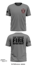 Camp Township Fire Department Old School Cotton Feel Shirt - 101