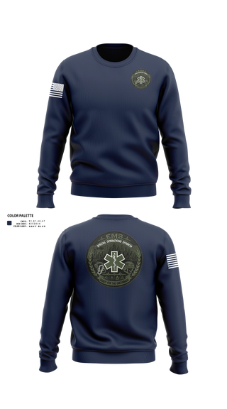 Crew Neck Sweatshirt, Northwell Special Operations, EMS/EMT, Teamtime, Team time, sublimation, custom sports apparel, team uniforms, spirit wear, spiritwear, sports uniforms, custom shirts, team store, custom team store, fundraiser sports, apparel fundraiser