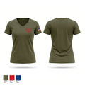 Samford University Police Women's Short Sleeve V-neck Shirt - 1