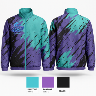 Windbreaker, Coast Elite, Cheer, Teamtime, Team time, sublimation, custom sports apparel, team uniforms, spirit wear, spiritwear, sports uniforms, custom shirts, team store, custom team store, fundraiser sports, apparel fundraiser