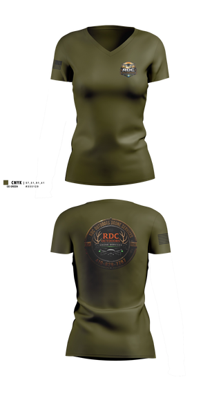 Womens Short Sleeve Vneck Shirt, RDC Outdoors, Police, Teamtime, Team time, sublimation, custom sports apparel, team uniforms, spirit wear, spiritwear, sports uniforms, custom shirts, team store, custom team store, fundraiser sports, apparel fundraiser