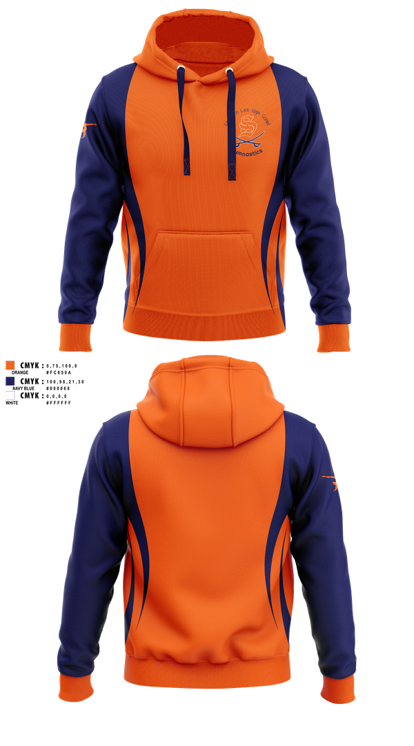 Hoodie, Southern Lee Gymnastics, Spirit Store, Teamtime, Team time, sublimation, custom sports apparel, team uniforms, spirit wear, spiritwear, sports uniforms, custom shirts, team store, custom team store, fundraiser sports, apparel fundraiser
