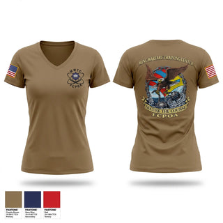 Womens Short Sleeve Vneck Shirt, MWTC FCPOA, Navy, Teamtime, Team time, sublimation, custom sports apparel, team uniforms, spirit wear, spiritwear, sports uniforms, custom shirts, team store, custom team store, fundraiser sports, apparel fundraiser