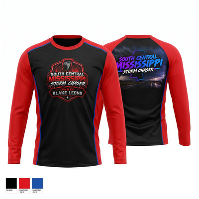 South central Mississippi storm chasers Long Sleeve Performance Shirt - 2
