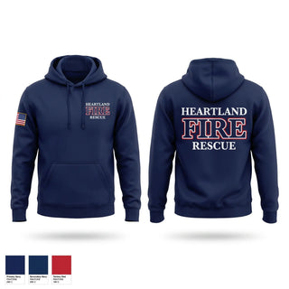 Hoodie, Heartland Fire, Fire Department, Teamtime, Team time, sublimation, custom sports apparel, team uniforms, spirit wear, spiritwear, sports uniforms, custom shirts, team store, custom team store, fundraiser sports, apparel fundraiser