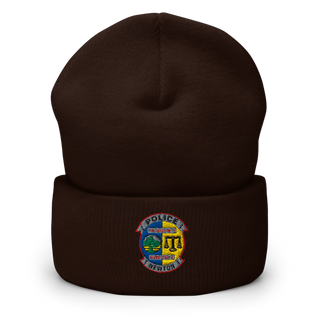 Newton Police Department 7766110 Cuffed Beanie | Yupoong 1501KC