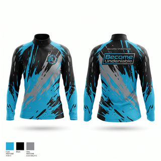 Quarter Zip Jacket, ALLIN LACROSSE, Women's Lacrosse, Teamtime, Team time, sublimation, custom sports apparel, team uniforms, spirit wear, spiritwear, sports uniforms, custom shirts, team store, custom team store, fundraiser sports, apparel fundraiser