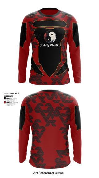 Long Sleeve Performance Shirt, Ying Yang Paintball, Spirit Store, Teamtime, Team time, sublimation, custom sports apparel, team uniforms, spirit wear, spiritwear, sports uniforms, custom shirts, team store, custom team store, fundraiser sports, apparel fundraiser