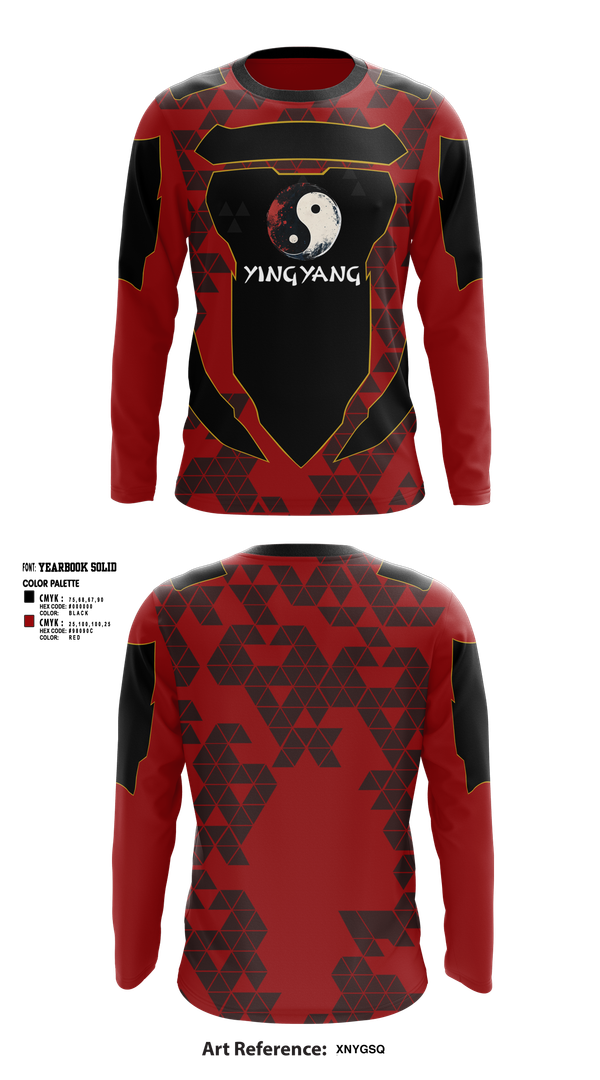 Long Sleeve Performance Shirt, Ying Yang Paintball, Spirit Store, Teamtime, Team time, sublimation, custom sports apparel, team uniforms, spirit wear, spiritwear, sports uniforms, custom shirts, team store, custom team store, fundraiser sports, apparel fundraiser