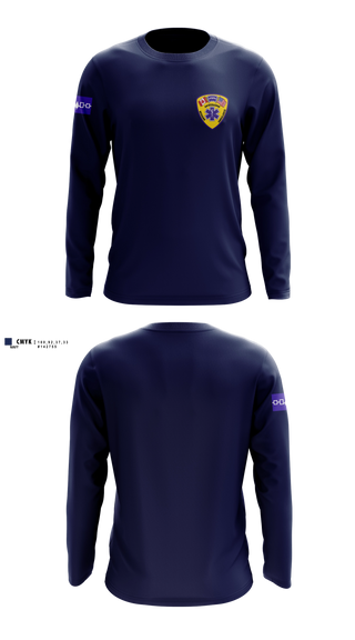 Long Sleeve Performance Shirt, Akwesasne Mohawk Ambulance, EMS/EMT, Teamtime, Team time, sublimation, custom sports apparel, team uniforms, spirit wear, spiritwear, sports uniforms, custom shirts, team store, custom team store, fundraiser sports, apparel fundraiser