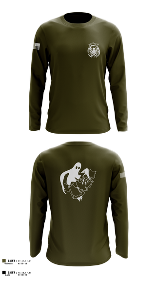 Long Sleeve Performance Shirt, A Co 8th Psy-B, Army, Teamtime, Team time, sublimation, custom sports apparel, team uniforms, spirit wear, spiritwear, sports uniforms, custom shirts, team store, custom team store, fundraiser sports, apparel fundraiser