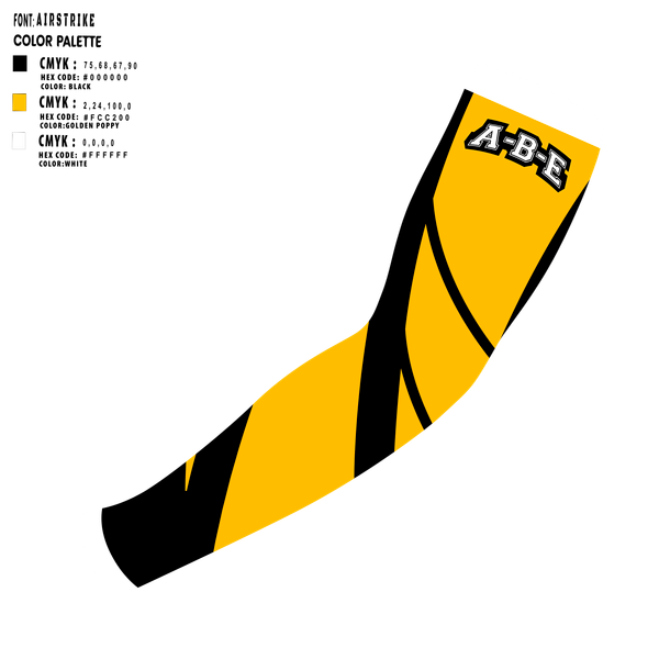 Arm Sleeve, Ashby-Brandon-Evansville Bolts, , Teamtime, Team time, sublimation, custom sports apparel, team uniforms, spirit wear, spiritwear, sports uniforms, custom shirts, team store, custom team store, fundraiser sports, apparel fundraiser