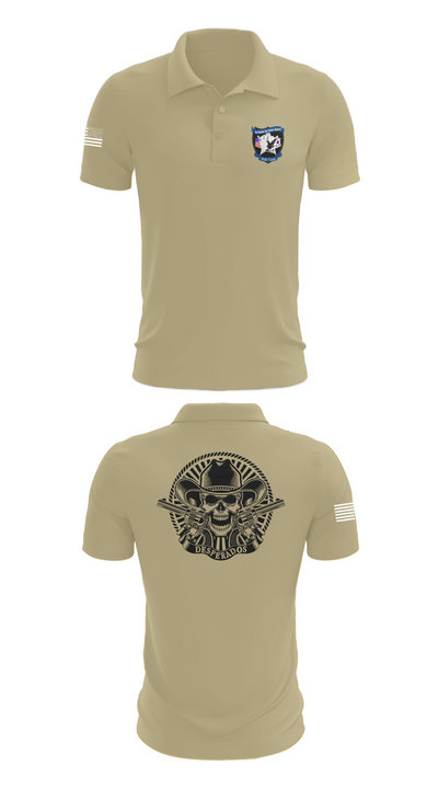 Desperados 24416506 Short Sleeve Performance Polo - 87
