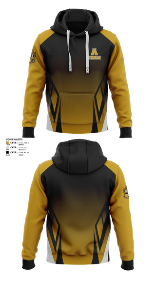 Hoodie, A- Team Step, Spirit Store, Teamtime, Team time, sublimation, custom sports apparel, team uniforms, spirit wear, spiritwear, sports uniforms, custom shirts, team store, custom team store, fundraiser sports, apparel fundraiser