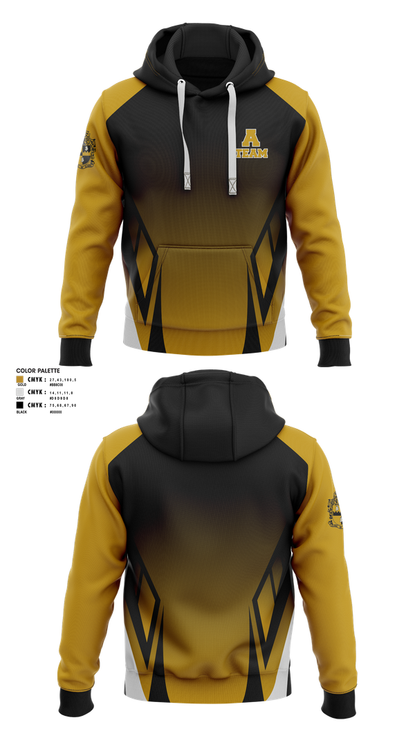 Hoodie, A- Team Step, Spirit Store, Teamtime, Team time, sublimation, custom sports apparel, team uniforms, spirit wear, spiritwear, sports uniforms, custom shirts, team store, custom team store, fundraiser sports, apparel fundraiser