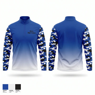 Dover High School Quarter Zip Jacket - 1