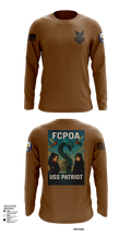 USS PATRIOT FCPOA Long Sleeve Performance Shirt 101
