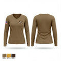 Detachment 157 21439360 Women's Long Sleeve V-neck Shirt - 1