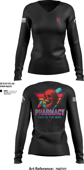 Womens Long Sleeve Vneck Shirt, , Army, Teamtime, Team time, sublimation, custom sports apparel, team uniforms, spirit wear, spiritwear, sports uniforms, custom shirts, team store, custom team store, fundraiser sports, apparel fundraiser