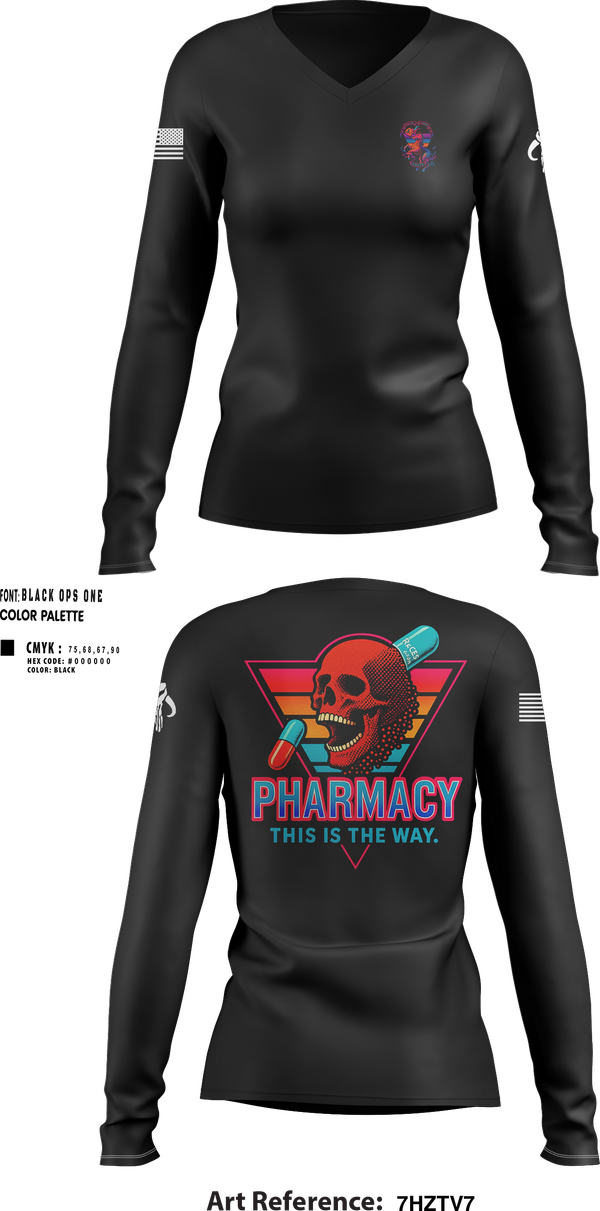 Womens Long Sleeve Vneck Shirt, , Army, Teamtime, Team time, sublimation, custom sports apparel, team uniforms, spirit wear, spiritwear, sports uniforms, custom shirts, team store, custom team store, fundraiser sports, apparel fundraiser
