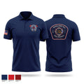 Mokelumne hill fire department Short Sleeve Performance Polo - 1