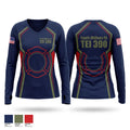 South Oldham FD TEI 390 Women's Long Sleeve V-neck Shirt - 1