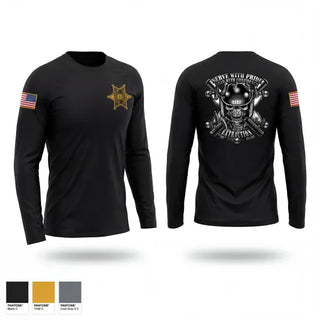 Long Sleeve Performance Shirt, Hancock county sheriff C.E.R.T team, Police, Teamtime, Team time, sublimation, custom sports apparel, team uniforms, spirit wear, spiritwear, sports uniforms, custom shirts, team store, custom team store, fundraiser sports, apparel fundraiser