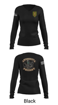 504th GS MICO 91776475 Women's Long Sleeve V-neck Shirt - 37