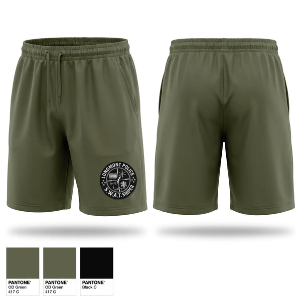 Athletic Shorts With Pockets, Longmont SWAT, Police, Teamtime, Team time, sublimation, custom sports apparel, team uniforms, spirit wear, spiritwear, sports uniforms, custom shirts, team store, custom team store, fundraiser sports, apparel fundraiser