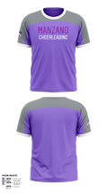 Manzano Monarchs 3701544 Short Sleeve Performance Shirt - 1