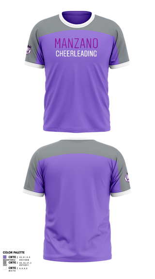 Short Sleeve Performance Shirt, Manzano Monarchs, Cheer, Teamtime, Team time, sublimation, custom sports apparel, team uniforms, spirit wear, spiritwear, sports uniforms, custom shirts, team store, custom team store, fundraiser sports, apparel fundraiser