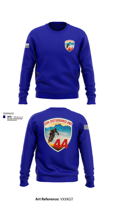 Civil Disturbance Unit 55553252 Crew Neck Sweatshirt - 101