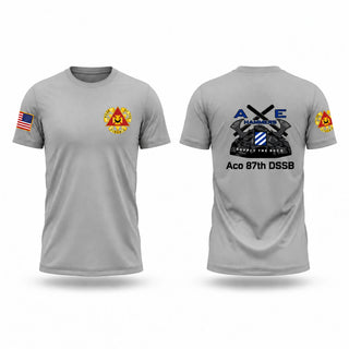 Short Sleeve Performance Shirt, Aco 87th DSSB, Army, Teamtime, Team time, sublimation, custom sports apparel, team uniforms, spirit wear, spiritwear, sports uniforms, custom shirts, team store, custom team store, fundraiser sports, apparel fundraiser